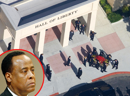 Michael Jackson's Casket, Forest Lawn Cemetery, Dr. Conrad Murray Michael Jackson's Casket, Forest Lawn Cemetery, Dr. Conrad Murray